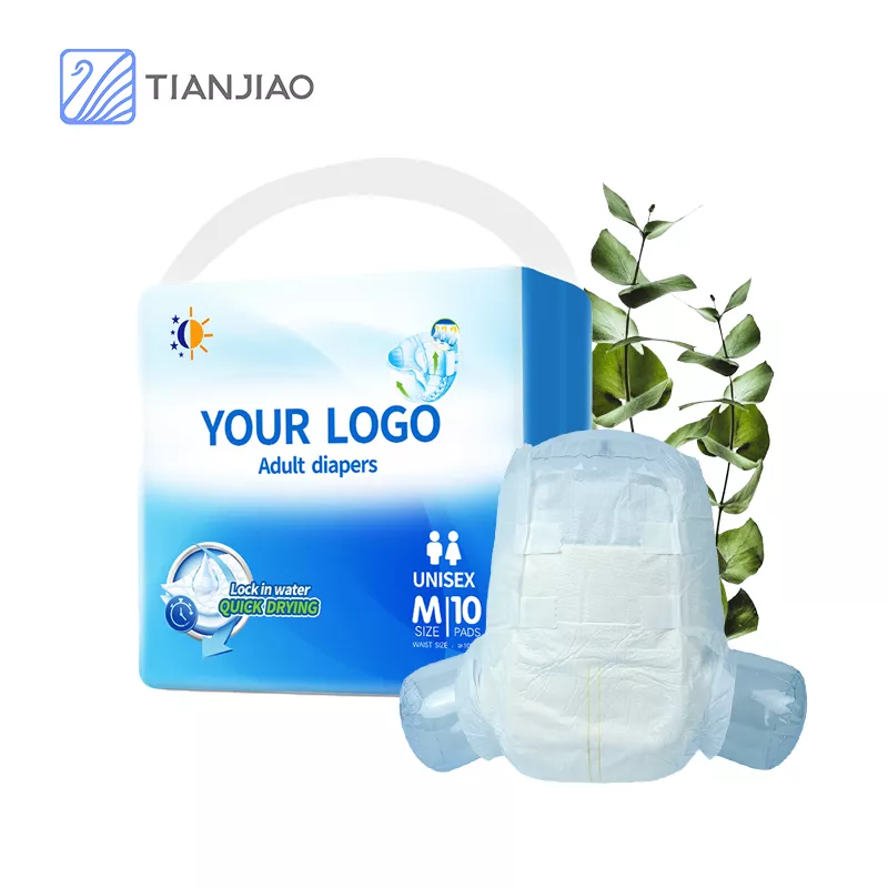 Adult Diapers with Waist Tabs China Manufacture Wholesale Adult Diaper Factory Disposable Diapers
