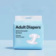 ODM Adult Incontinence Briefs Personalized Waistband Colors Anti-Leak Gather Design