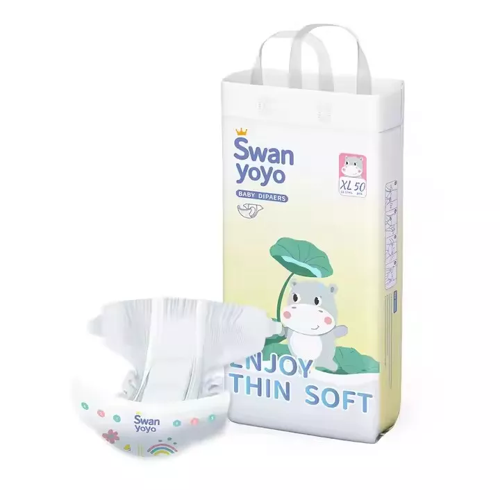 Soft Ultra Absorbent Disposable Baby Diaper 