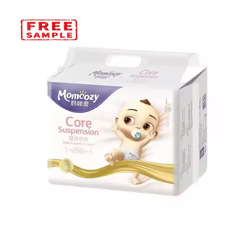 High Absorbency Big Elastic Waist Disposable Baby Diaper
