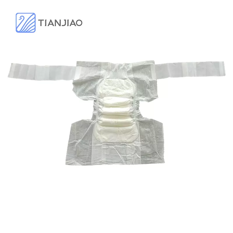 Ultra-Thin T-Shaped Adult Diapers Rapid Absorption Core CE Certified