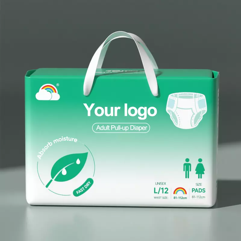 ​​Super Absorbent Adult Pull-On Pants with 3D Leak Proof Barriers Cotton-Soft Surface