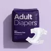 Daily Use Adult Diapers - Slim Design Absorbent Core Leak Guards & Soft Edges